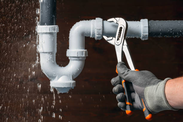 Professional Sewer Line Repair technician working in Vermilion, OH